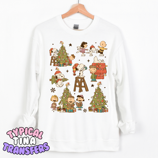 CB Christmas Decorating Mural | DTF Transfer | POD