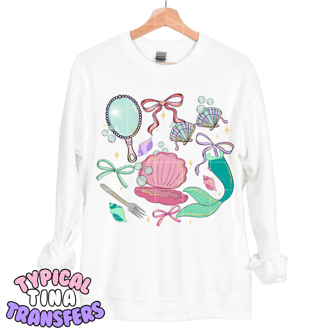 Mermaid essentials | DTF Transfers | POD