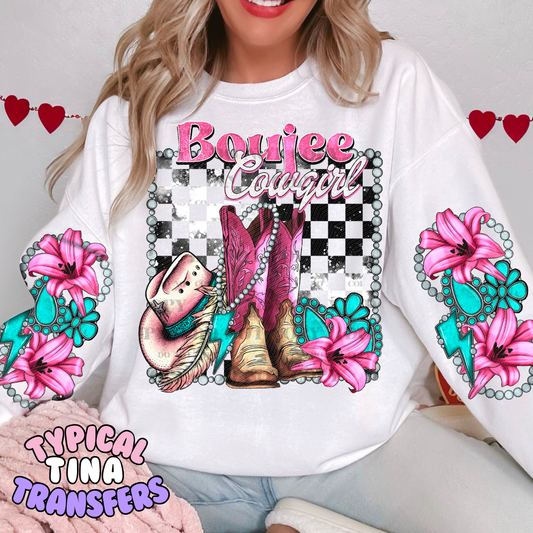 Boujee Cowgirl | DTF Transfers | POD