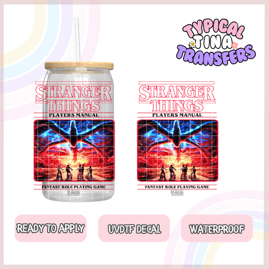 UVDTF Decal | 4" decals | POD