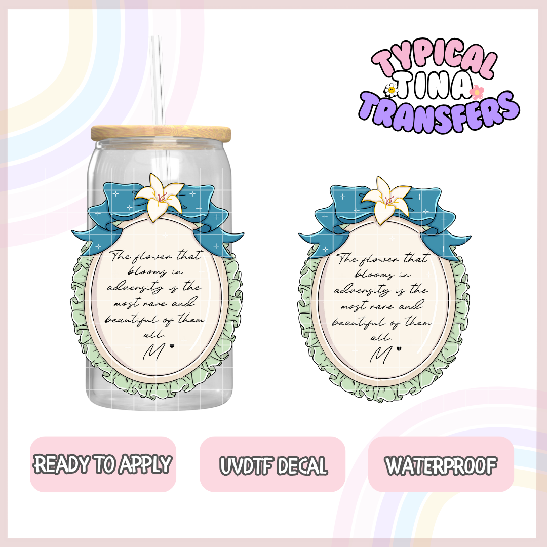 UVDTF Decal | 3"-4" decals | POD - Princess quotes choose design