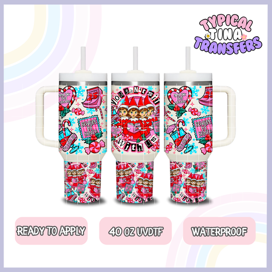 Eleves - you can't sit with us | 40oz UVDTF Wrap | POD