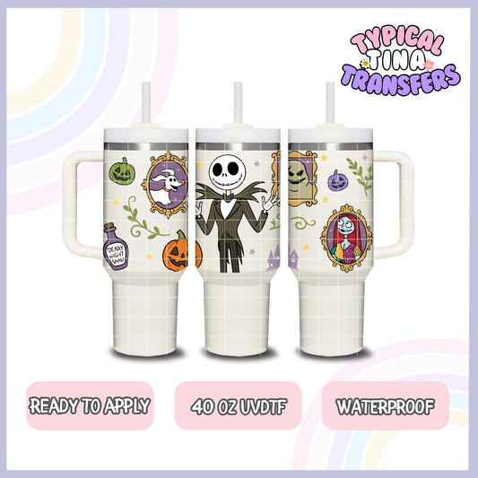 Jack and frames | 40oz UVDTF Wrap | POD