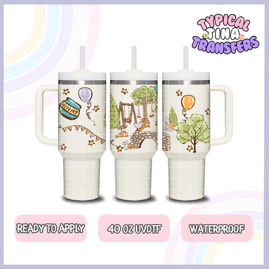 Acre Park | 40oz UVDTF Wrap | POD