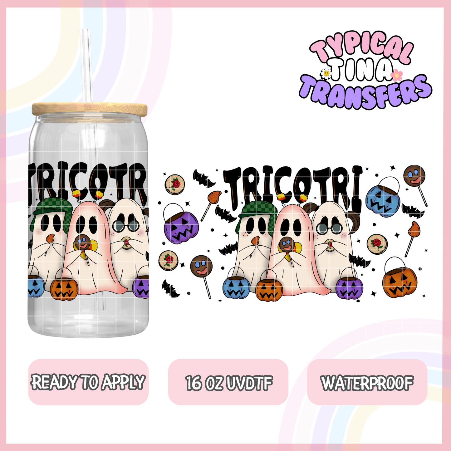 UVDTF #1783 | 16oz UVDTF Wrap | POD