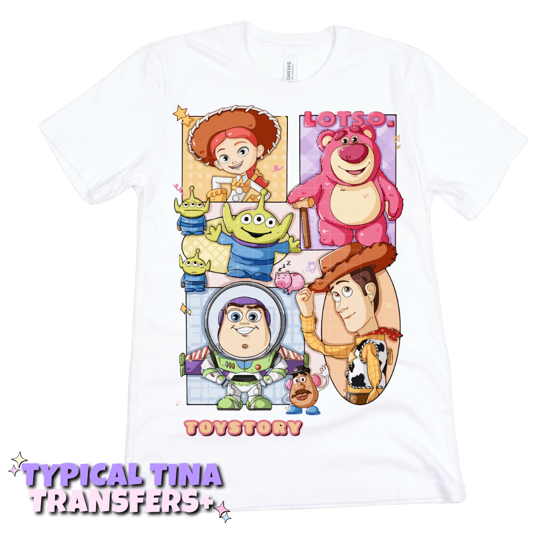 Toys frames | DTF Transfers | POD