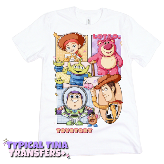 Toys frames | DTF Transfers | POD