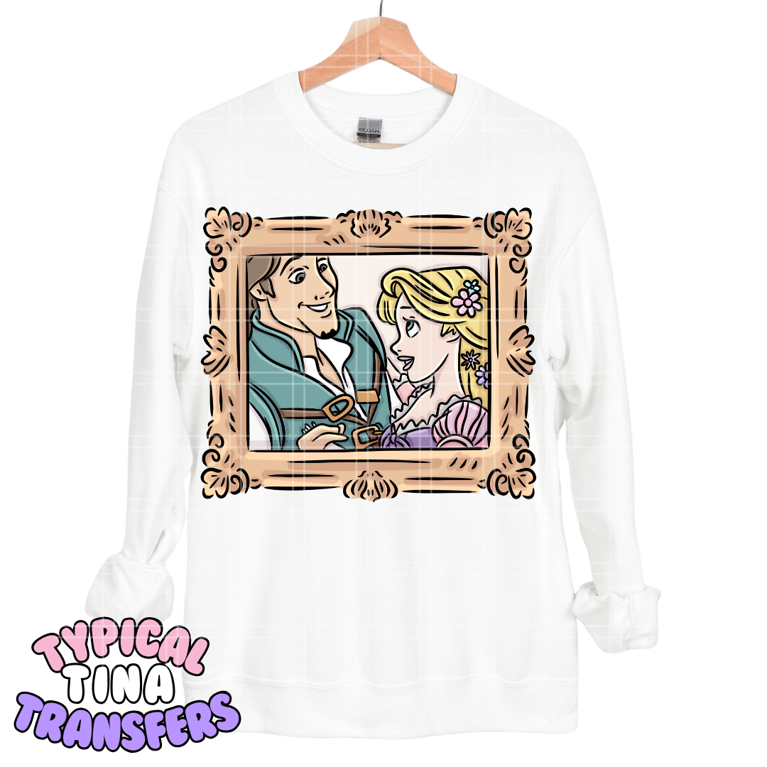 Love - Princess Frames | DTF Transfers | POD - choose design