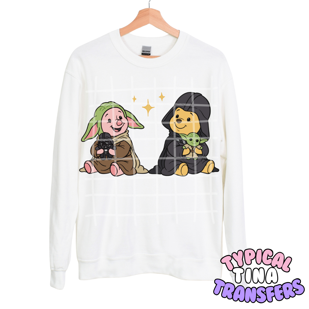 SW - Piglet as Y | DTF Transfers | POD