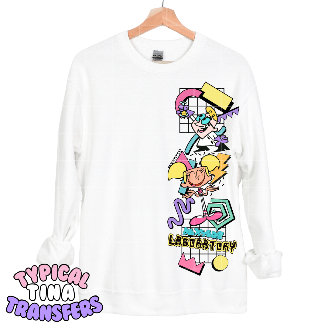 Retro - Dex Lab opt #2 | DTF Transfers | POD