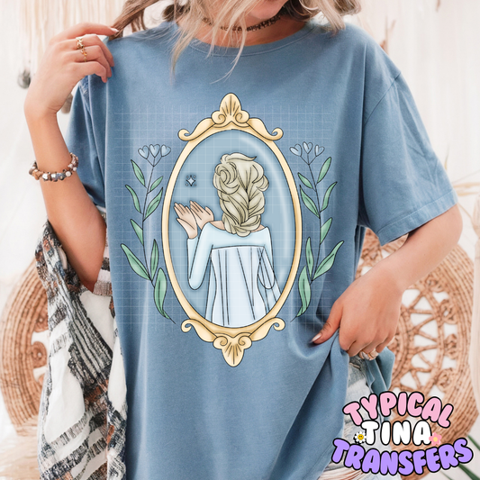 Princess Mirror E | DTF Screen Print | POD