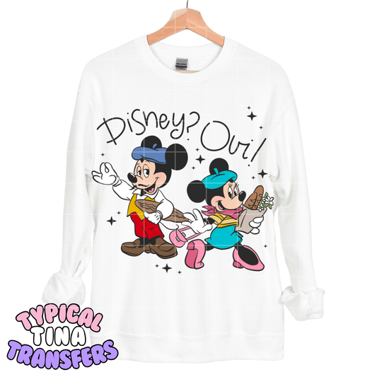 Paris - Dis Oui! | DTF Transfers | POD