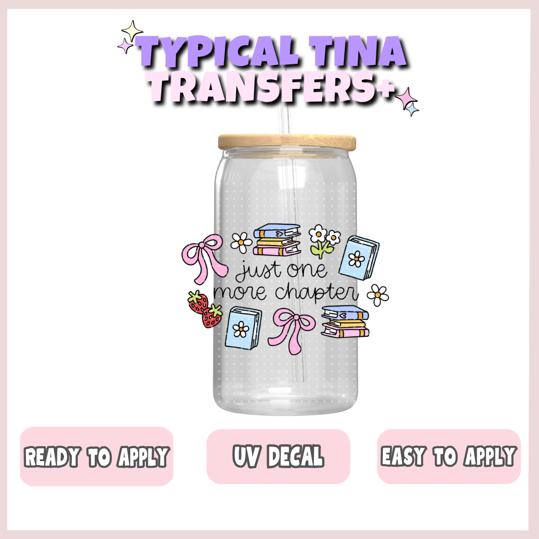 Just one more Chapter (spring) | UV decals | POD