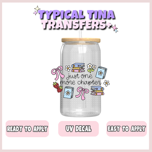 Just one more Chapter (spring) | UV decals | POD