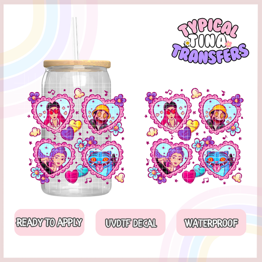 UVDTF Decal | 4" decals | POD