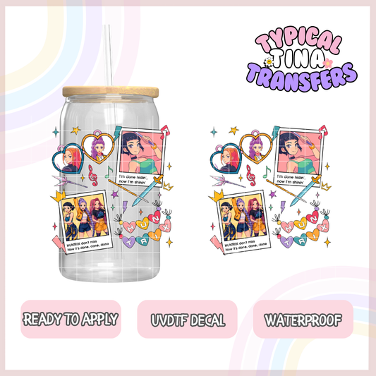 UVDTF Decal | 3"-4" decals | POD