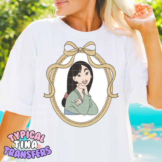 Princess Neutral Frames | DTF Transfer | POD - choose design