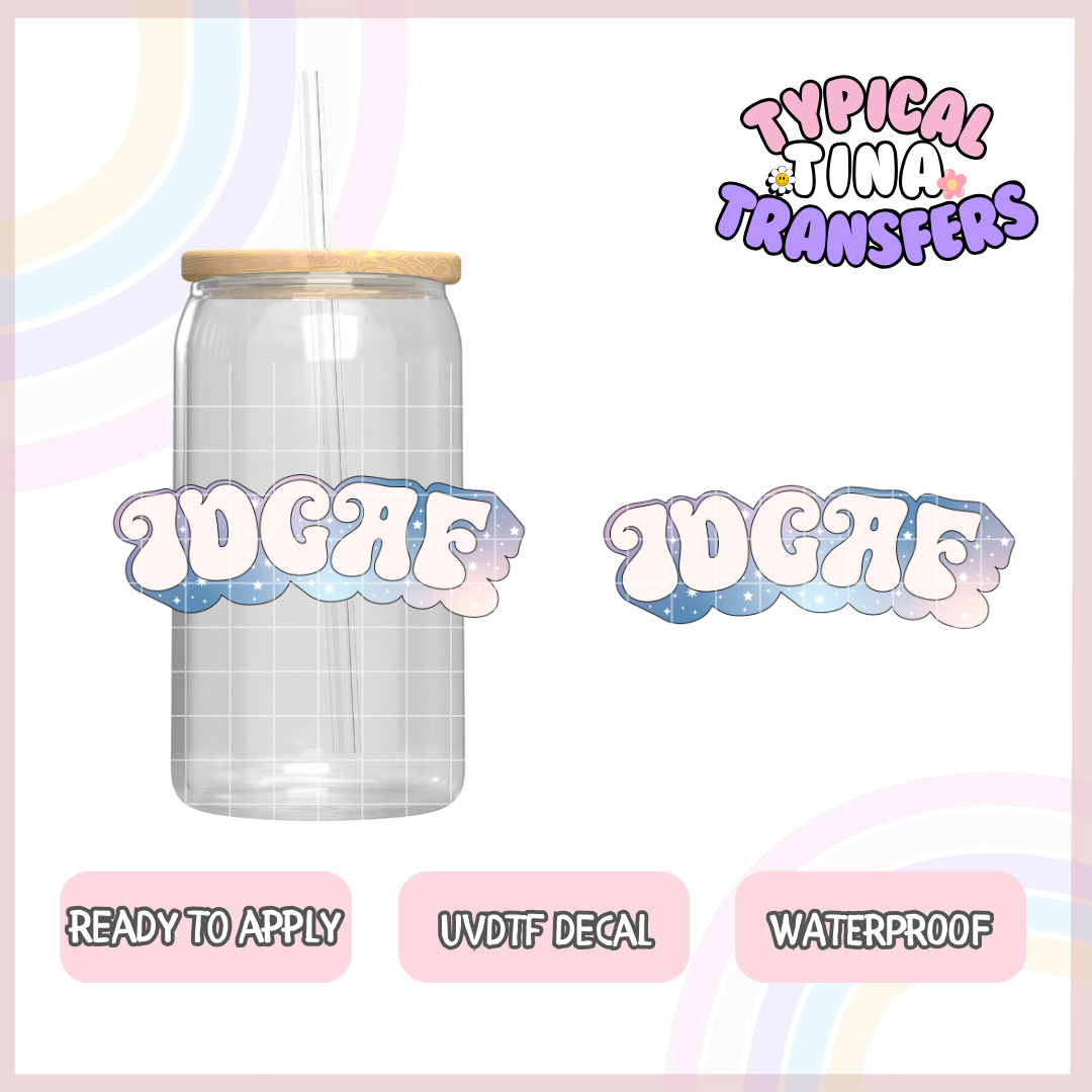 UVDTF Decal | 4" decals | POD