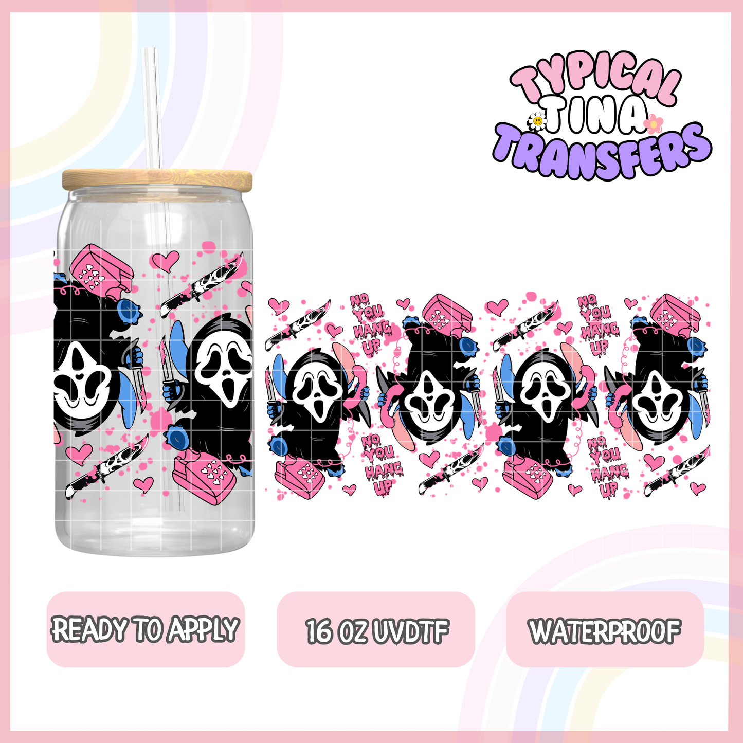 UVDTF #1869 | 16oz UVDTF Wrap | POD