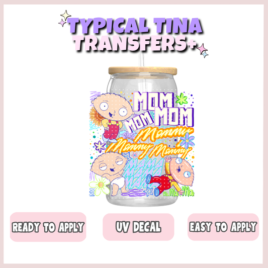 Mom Mom Mom stew | UV decals | POD