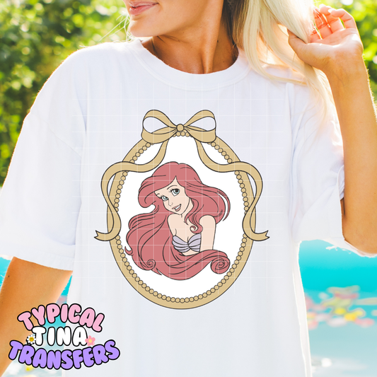 Princess Neutral Frames | DTF Transfer | POD - choose design