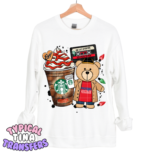 ST & Starbies Bear Mash up | DTF Transfers | POD