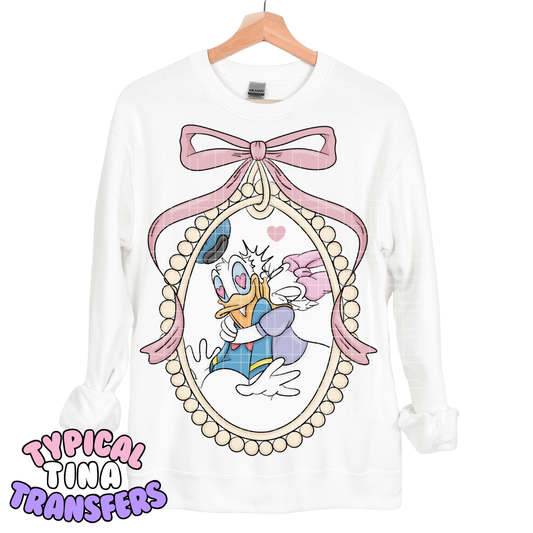 Bow Frame - D&D kiss | DTF Transfers | POD