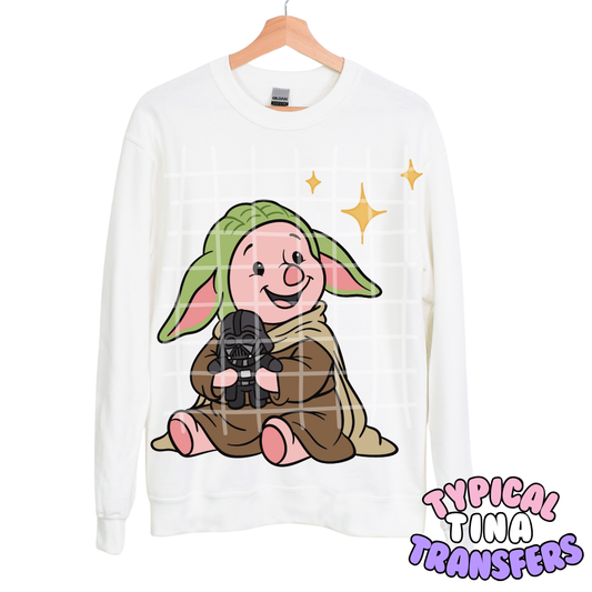SW - Piglet as Y | DTF Transfers | POD