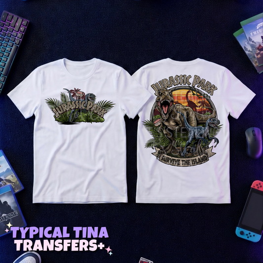 Dino Movie | DTF Transfers | POD