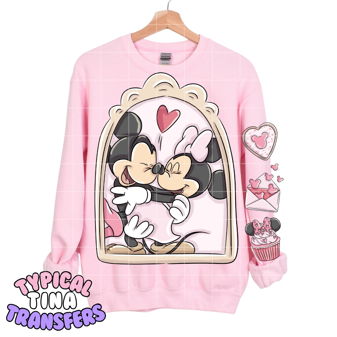 M&M Love Frame | DTF Transfers | POD