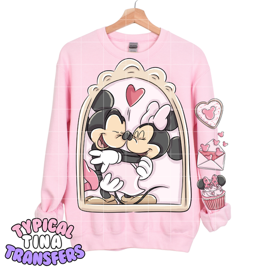 M&M Love Frame | DTF Transfers | POD