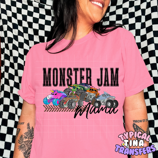 Monster Trucks #15 | DTF Screen Print | POD