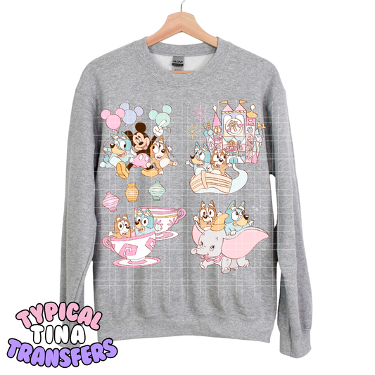 park day with M&M and Pup Sis | DTF Transfers | POD