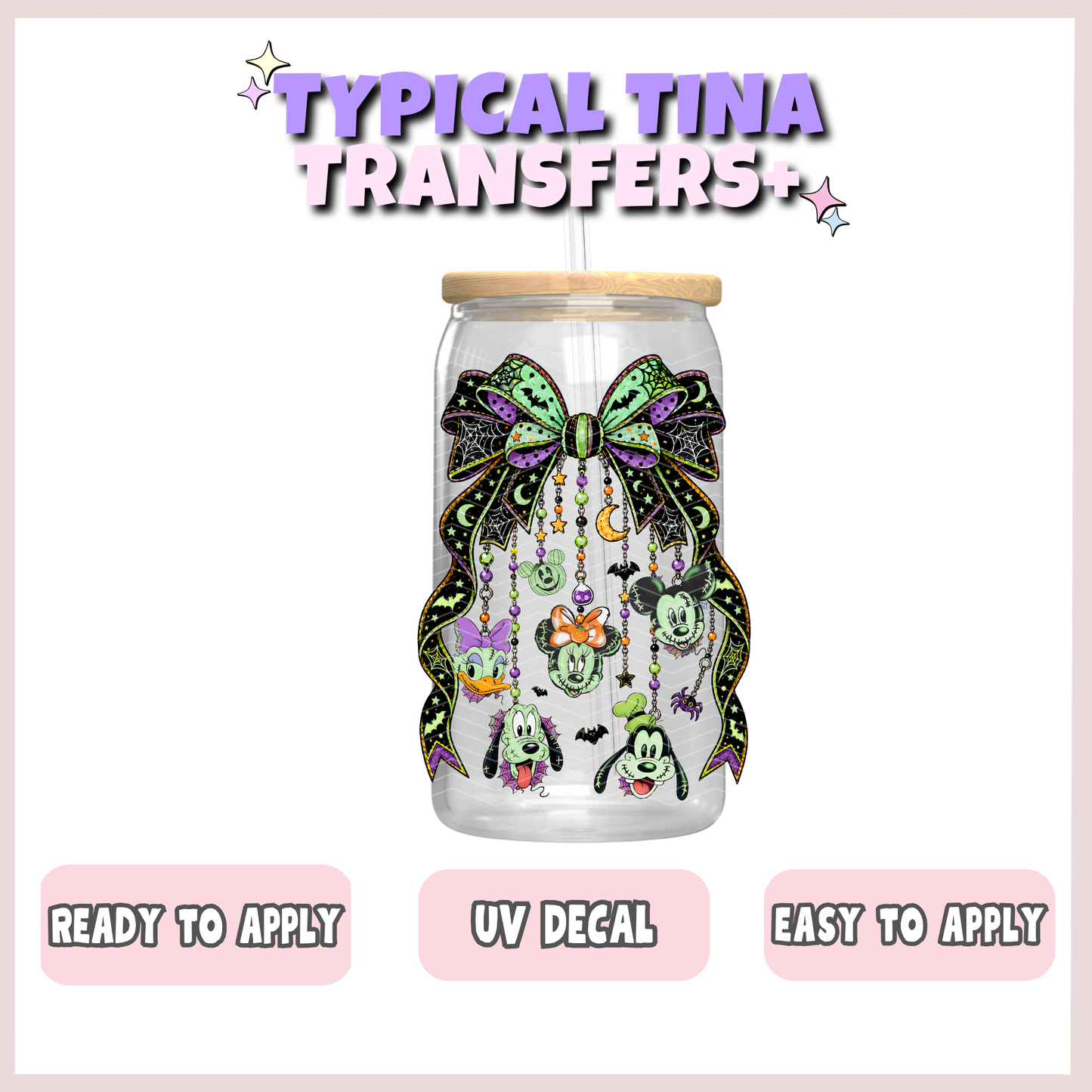 Fab 5 monster bow  | UV decals | POD