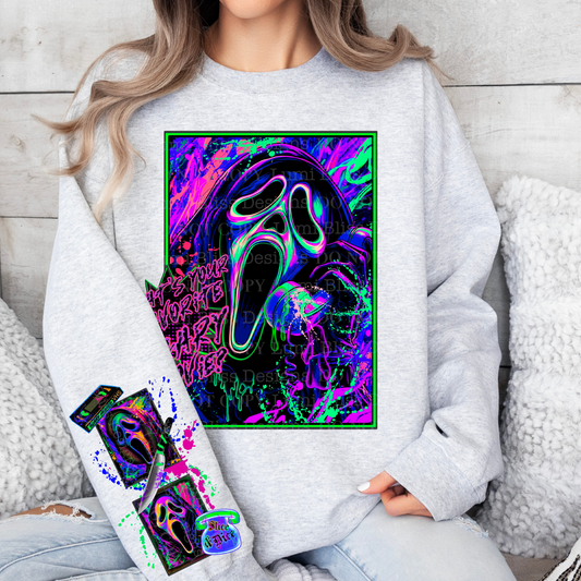 Purple Team Scream | DTF Transfer | 15" adult