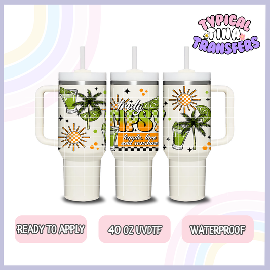 Truly Tipsy | 40oz UVDTF Wrap | POD