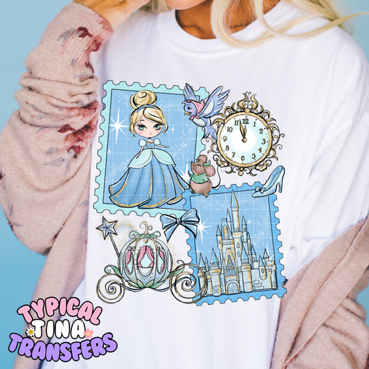 Character Stamps | DTF Transfer | POD - CHOOSE DESIGN