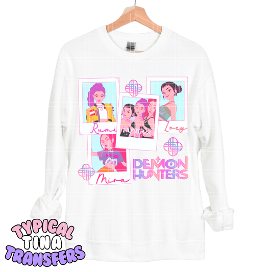 KPDH_pink tone polaroid | DTF Transfers | POD