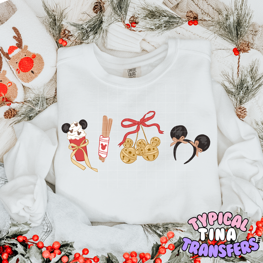 Christmas at the Parks opt #2 | DTF Transfer | POD