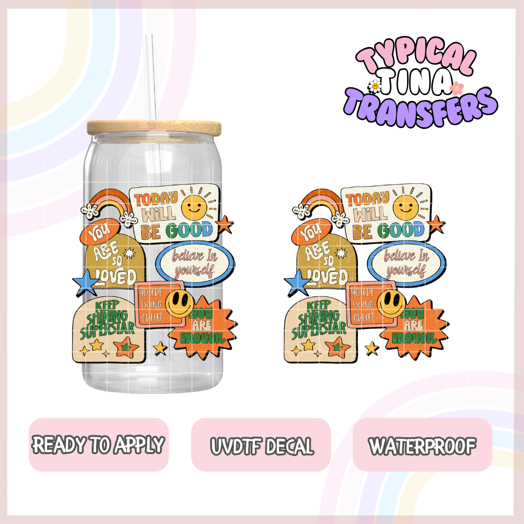 UVDTF Decal | 3"-4" decals | POD