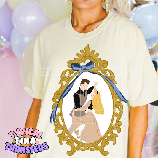 Mirror Sleeping B | DTF Screen Print | POD