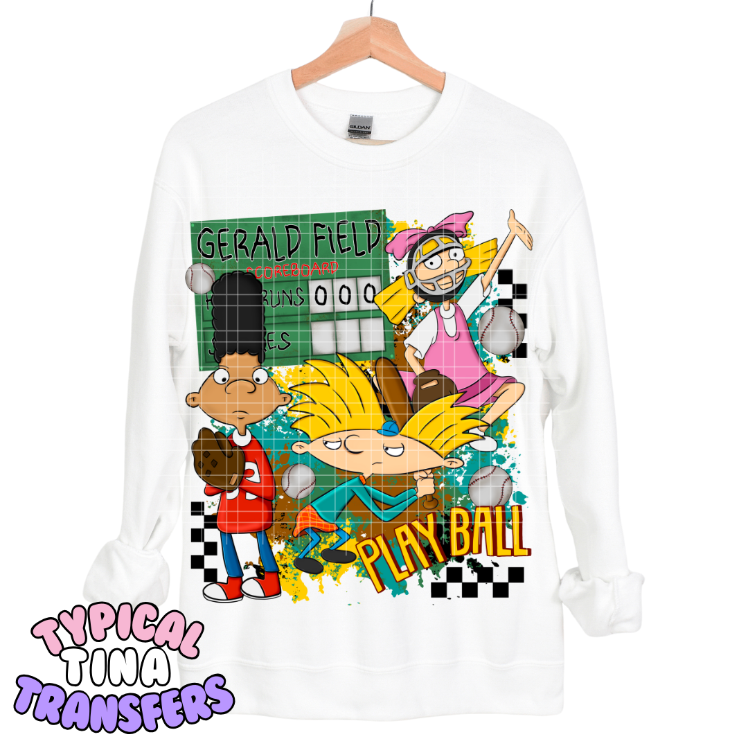 play Ball Arnold | DTF Transfers | POD