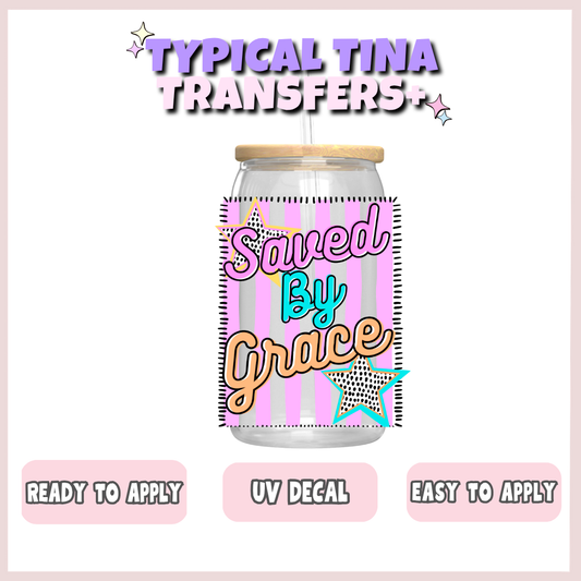 Saved by Grace | UV decals | POD
