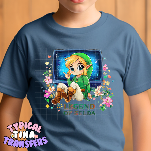 Legend of Z | DTF Screen Print | POD