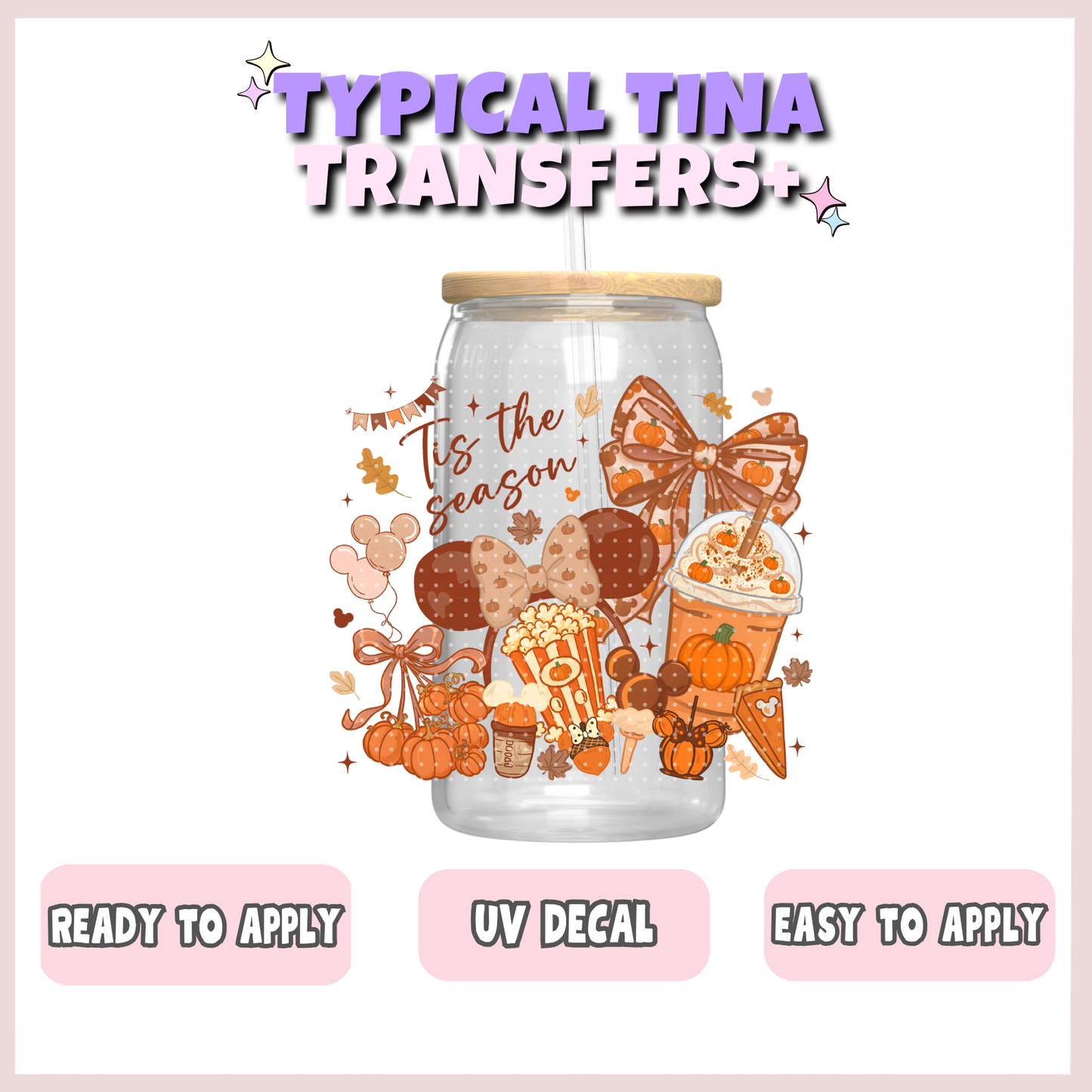tis the season Magical fall | UV decals | POD