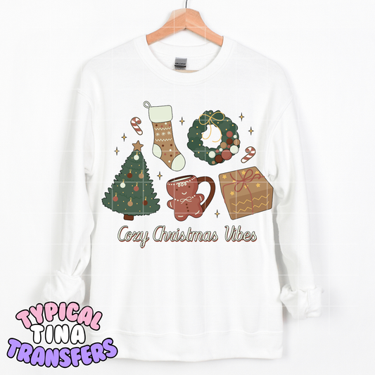 Cozy Christmas Necessities | DTF Transfer | POD