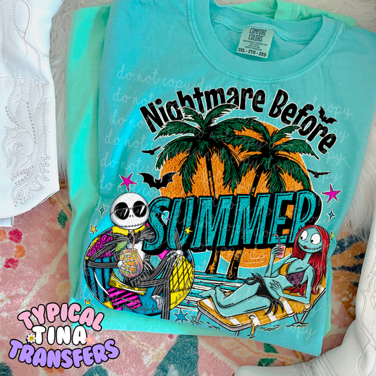 nightmare before summer | DTF Transfer | POD