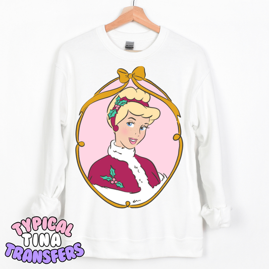 Holiday Princess Frames | DTF Transfer | POD - pick the design