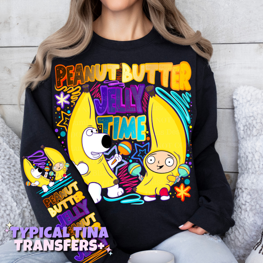 Peanut butter Jelly | DTF Transfers | POD