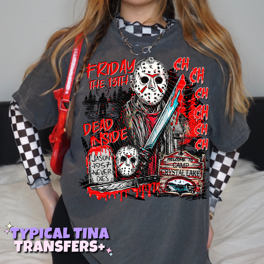 Fri - dead inside | DTF Transfers | POD